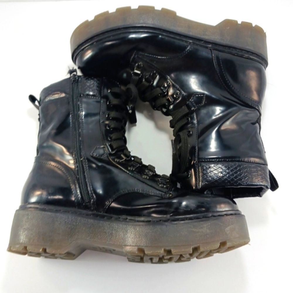 Circus By Sam Edelman Sanders Lug Sole Hiker/Goth/Witchy/Combat Boots Women's 9M - Picture 8 of 14